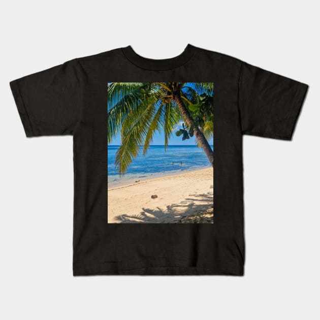 Panaraga Beach, Barobo, Surigao del Sur, Mindanao, Philippines Kids T-Shirt by Upbeat Traveler